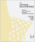 Flyer Kulturtage Speyer 2011