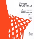 Flyer Kulturtage Speyer 2013