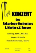 Plakat Konzert 2012